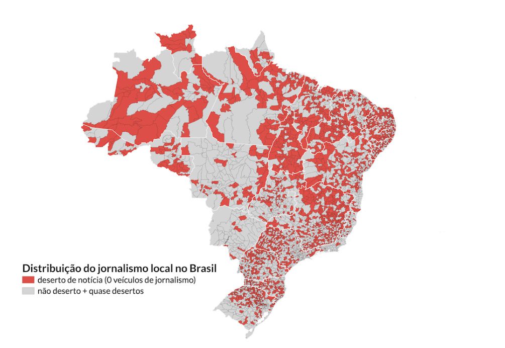 O enorme potencial de investimentos dos desertos de notícias